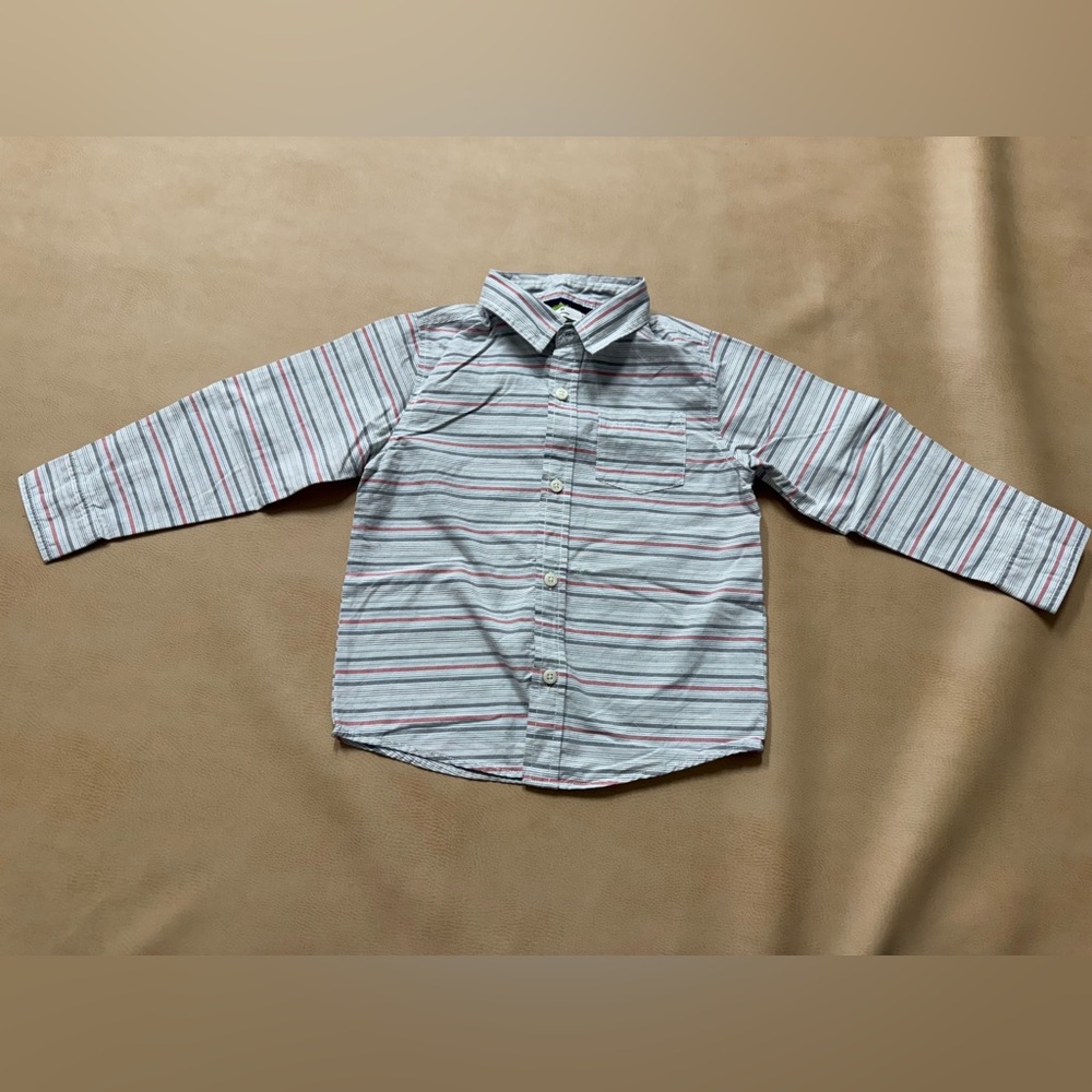 Striped 4T Dress Shirt